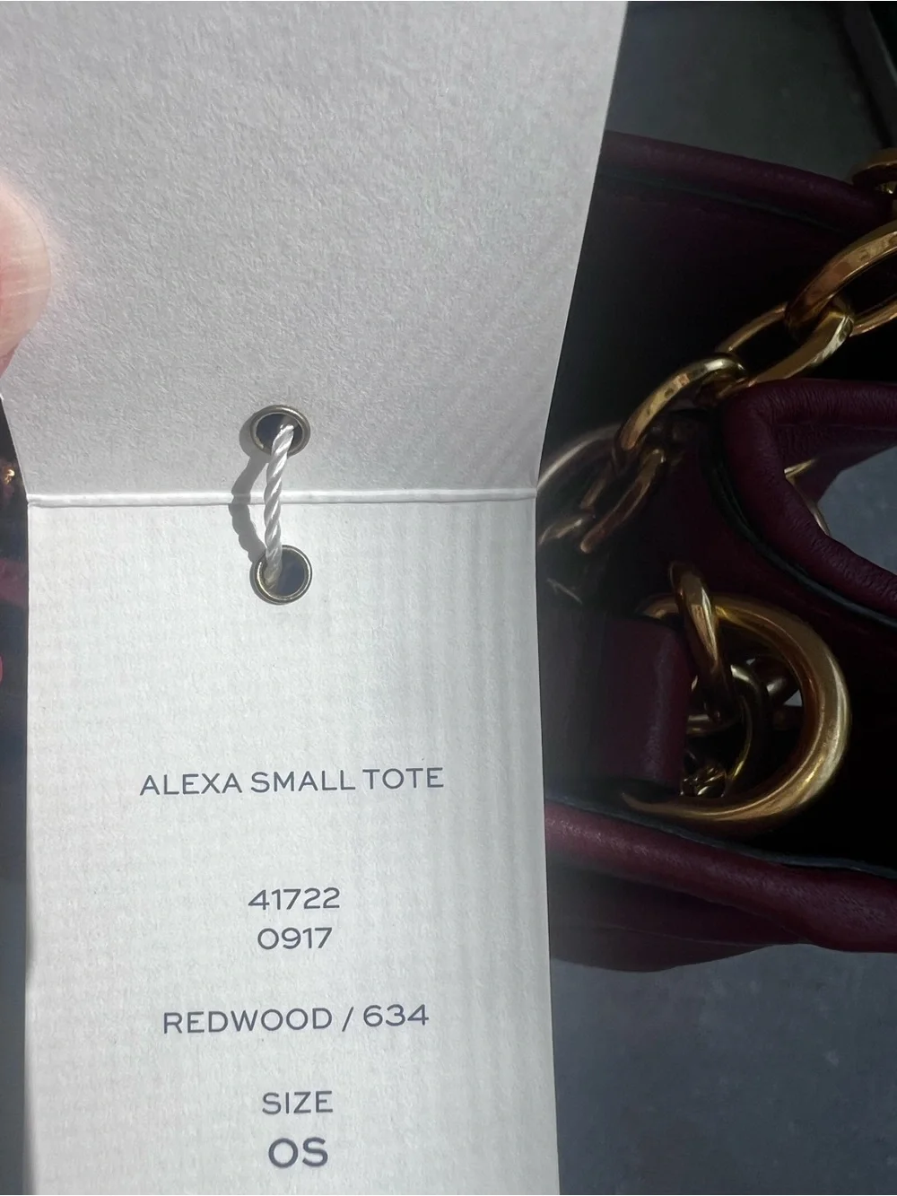 NWT Tory Burch Alexa Small Tote